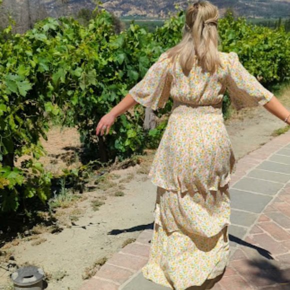 Fourteenth Place Size XS Floral Maxi Dress - Picture 2 of 4